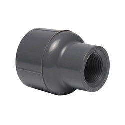 830130 - 1-in x 1/2-in Schedule 80 PVC Female Pipe Thread Reducer Coupling