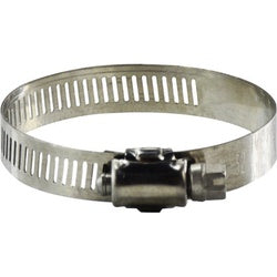 830198 - 4 in Galvanized Worm Gear Clamp for Hose Fastening