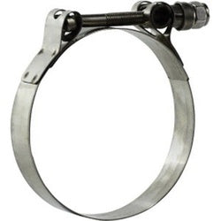 840382 - Stainless Steel T-Bolt Hose Clamp 3-7/8 in to 3-19/32 in, 0.025 in Thickness