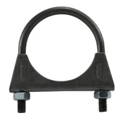 841175 - 1-3/4 in Heavy-Duty Carbon Steel Saddle Clamp with 3/8 in Bolt Size