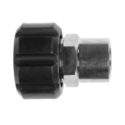 86017 - 1/4 inch FNPT Quick Disconnect Insulated Knob for 4000 psi Brass and Plastic