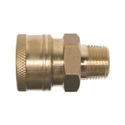 86030 - Brass Coupler 1/4 in MPT, 4000 psi, Max 212°F Operating Temperature