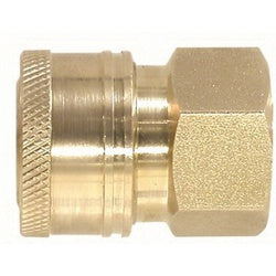 86037 - 1/2 in FPT Brass Quick Disconnect Coupler - 10.5 GPM, 4000 PSI, 212°F Rating