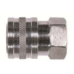 86035SS - 1/4 in FPT Stainless Steel Quick Disconnect Coupler, 6000 psi, 10.5 GPM, 212°F
