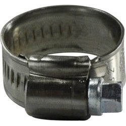 89038 - 1-1/16 in to 1-1/2 in 304 Stainless Steel Embossed Worm Gear Hose Clamp