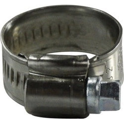 89095 - 304 Stainless Steel Embossed Worm Gear Hose Clamp, 3 in to 3-3/4 in Diameter
