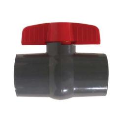 899054 - PVC Ball Valve 1-1/2 in Socket x Socket, EPPM Seal, 150 psi Rated