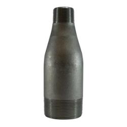 92110 - 1 in x 1/2 in Steel Swage Nipple with MPT Threading and SCH 80/XXH Rating