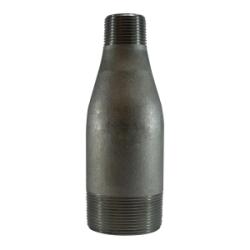92116 - Swage Nipple - 1-1/2 in MPT x 1 in MPT Steel SCH 80/XXH