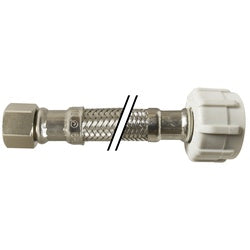 923216 - 16 in Stainless Steel Ball Cock Connector, 3/8 x 7/8 in Compression End