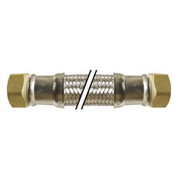 924118 - 3/4 x 3/4 in Stainless Steel Braided Washing Machine Connector, 18 in Length