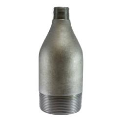 93122 - 2 in x 1-1/4 in Steel Swage Nipple Fitting for Piping Systems