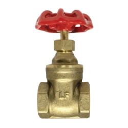 940140LF - 4 in Brass Gate Valve FIP x FIP, 200 psi WOG Rating