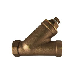 940522 - 3/8-in FPT Wye-Pattern Strainer with Brass Body and Stainless Steel #20 Mesh, 3.23-in Length