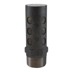 940826 - 3/4 in Aluminum High Flow Muffler, MPT Connection, 300 psi, 35-160°F Operating Temp