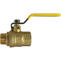 948177 - 2-in MPT x FPT Chromium-Plated Brass Ball Valve, 1/4-Turn Handle, 600 psi WOG