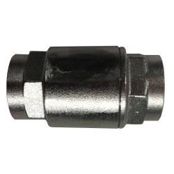 949443 - 1/2-in FPT Barrel-Type Spring Check Valve - 2.24 in Length, Stainless Steel Construction
