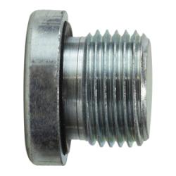 9522H12 - 3/4 in Male BSPP Hollow Hex Plug, Steel, 375°F Operating Temperature