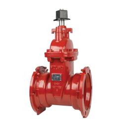 9600MJ4PIV - 4 in MJ x MJ Resilient Seated Gate Valve, Ductile Iron, 300 psi, 10 in Length