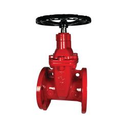 9640FL2 - 2-in Flanged Ductile Iron Gate Valve, 176 mm Length, 254 mm Center Measurement