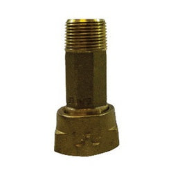 970257 - 1-1/2 in Male NPT x 2 in Female NPSM Lead-Free Brass Water Meter Coupling