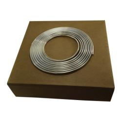 972190 - 0.075 in x 1/8 in Aluminum Easy Bend Tubing, 50 ft Long