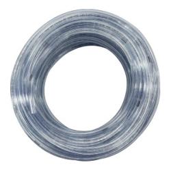 973217 - 1/2 in ID x 5/8 in OD PVC Tubing, 100 ft Length, Clear, 30 psi