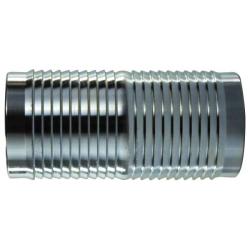 973651 - Steel Hose Mender with Two 1/2 in Barbed Connections