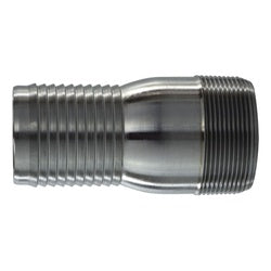 973853 - 1-1/4-in Barbed x 1-1/4-in MIP Steel Combination Nipple, 3-7/8-in Long