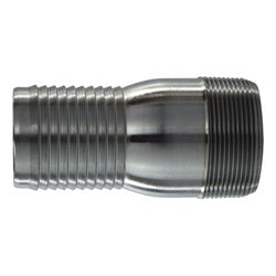 973854 - 1-1/2 in x 1-1/2 in Black Steel Combination Nipple, 3-7/8 in Length