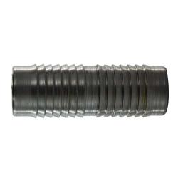 HM-063-S - 5/8 in x 5/8 in Plain Steel Hose Mender with Barbed Connection