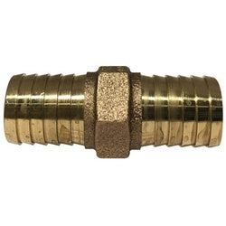 973963LF - 1-1/4 in Barbed x Barbed Lead-Free Bronze Insert Fitting, 150 psi Rating
