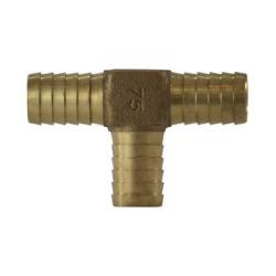 973966 - Bronze Tee Fitting - 1-in Hose Barbed x 1-in Hose Barbed x 1-in Hose Barbed