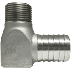 973980SS - 3/4 in Insert x 3/4 in MIP Elbow Fitting, 304 Stainless Steel