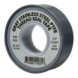 982138 - 3/4 in W, 520 in L PTFE Stainless Steel Thread Seal Tape