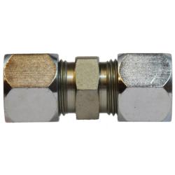 C240344 - 1/4 in Tube OD Steel Union for Secure Tube Connections