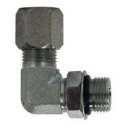 C250144 - 90° Elbow Fitting - 1/4 in Tube OD x 1/4 in MIP Steel Connection