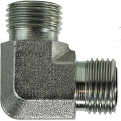 FS25001212 - Steel 90° Union Elbow Fitting - 1-3/16 in Male ORFS - 6000 psi, 375°F