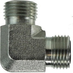FS25001616 - 90° Union Elbow Fitting, 1-7/16 in x 1-7/16 in, Steel, Male ORFS Connections