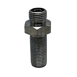 FS270044 - 1/4 in MJIC x 1/4 in Male ORFS Steel Bulkhead Union Fitting