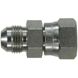 FS65041010 - 5/8 in Male JIC x 5/8 in Female ORFS Steel Swivel Adapter, Max 6000 psi