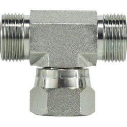 FS66001010 - 5/8-in Male O-Ring Face Seal Steel Branch Tee with Three Connections