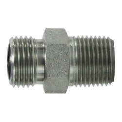 FSO240488 - 1/2-in Male O-Ring Face Seal x 1/2-in Male NPTF Steel Adapter, 3000 psi, 375°F