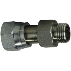 FSO240686 - Steel Reducer with 1/2 in Female ORFS and 3/8 in Male ORFS Connections