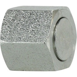FSO304C6 - 3/8 in Steel Cap Fitting for ORFS Connections, 6000 psi, 375°F max