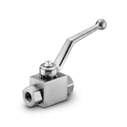 GE212SAE - 3/4 in High-Pressure Ball Valve, Carbon Steel, UNF x UNF Connections
