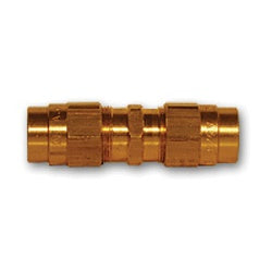HE62-6 - Brass Hose End Union - 3/8 in Barbed x 3/8 in Connection