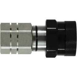 LSQVEP12SF - 1/2 inch Flat Face Thread Lock Quick Coupler, Steel, 1.13 in Diameter, 4.09 in Length