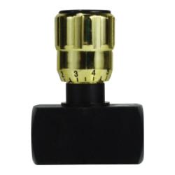MMNV8NPT - High Pressure Needle Valve FNPT 1/2 in, Carbon Steel, 5000 psi, 0-42 GPM