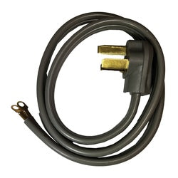 P-5RC-3W-50A-CE - 5 ft Copper Closed Eyelet Dryer Cord, 3 Conductor, 50A Rating